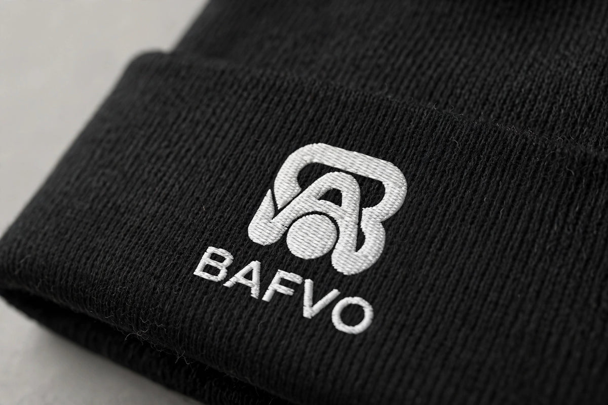 BAFVO Embroidered Cuffed Toque