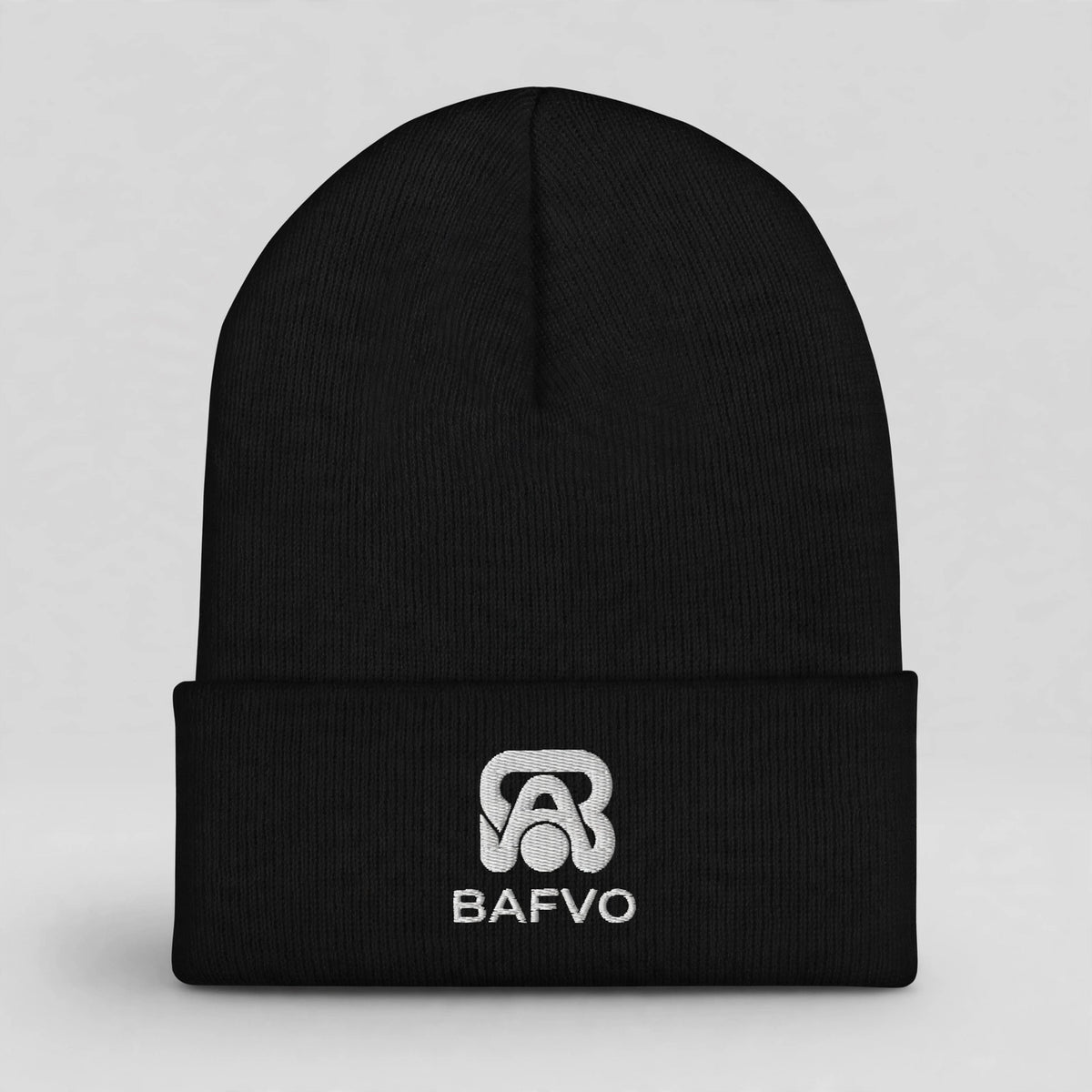 BAFVO Embroidered Cuffed Toque